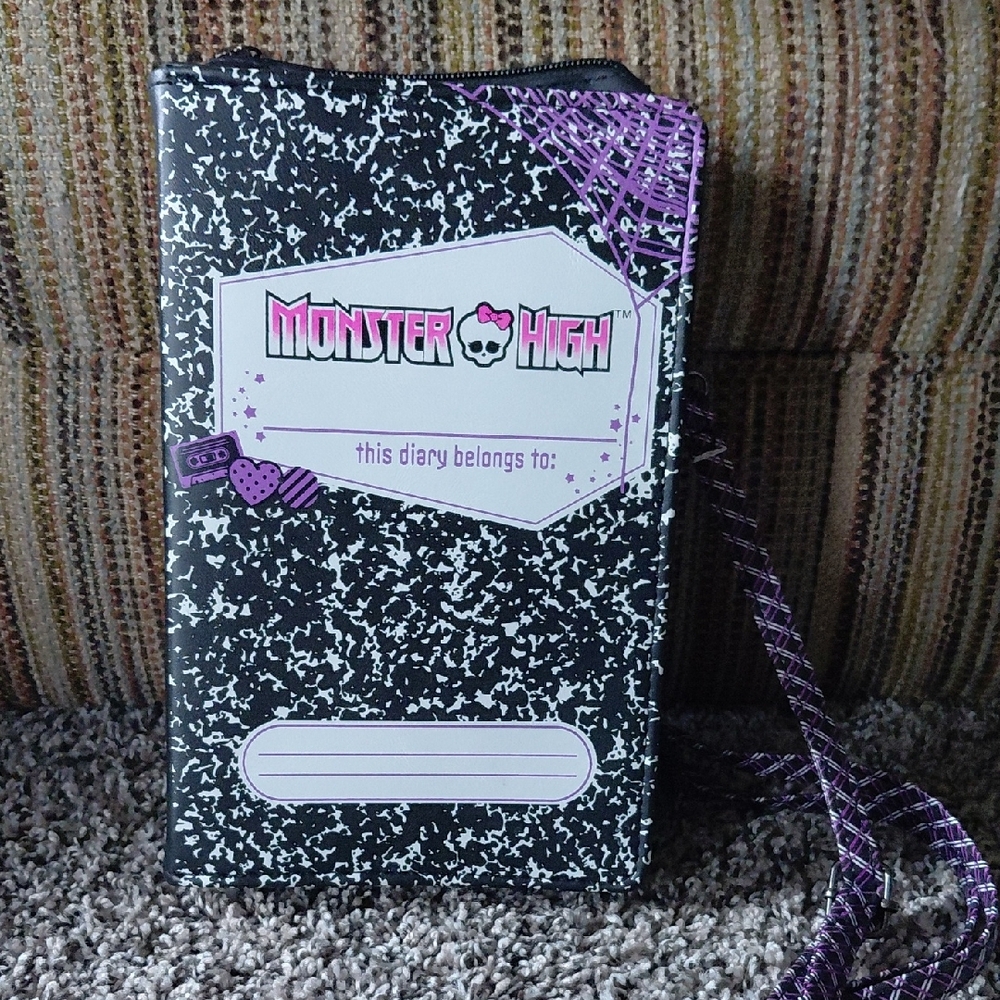 Monster High Black and Purple Notebook